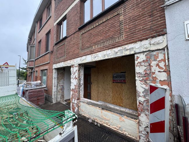afbraakwerken gevelrenovatie Gent